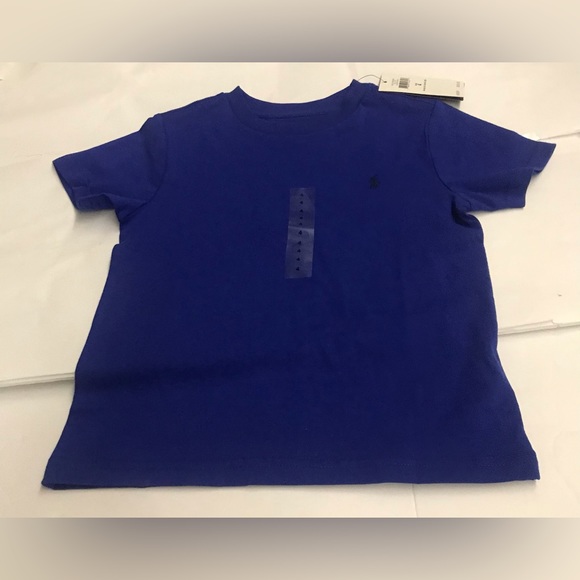 Polo Ralph Lauren Other - New Polo Ralph Lauren Top Sapphire Blue 100% Cotton size 4 made in Bangladesh